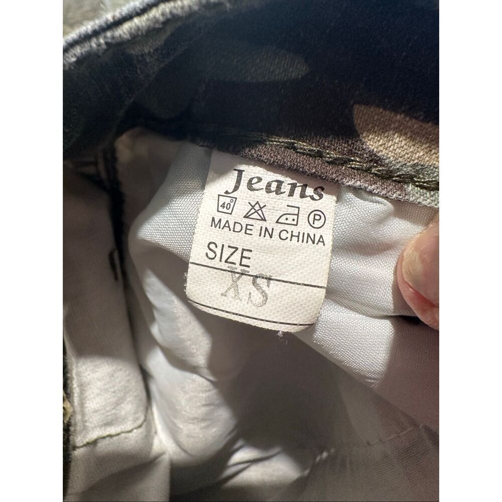 Camo stretchy jean joggers - Picture 5 of 5